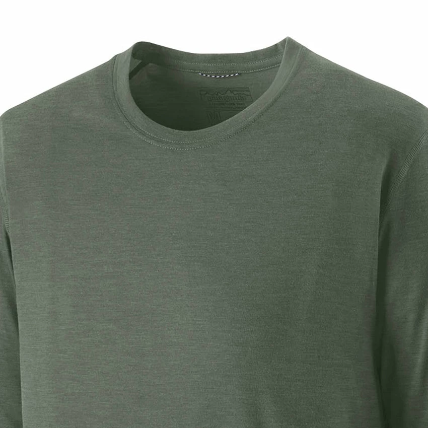 Patagonia Men's L/S Capilene Cool Trail Shirt - Hemlock Green 4 Patagonia Men's L/S Capilene Cool Trail Shirt - Hemlock Green - Image 2