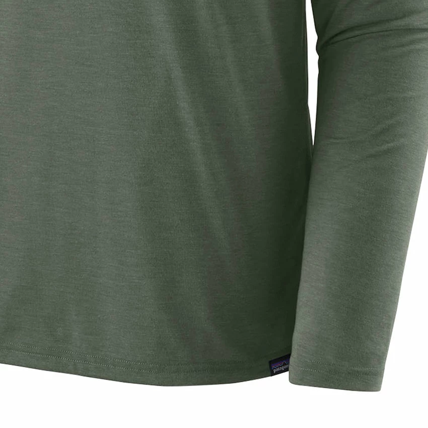 Patagonia Men's L/S Capilene Cool Trail Shirt - Hemlock Green 5 Patagonia Men's L/S Capilene Cool Trail Shirt - Hemlock Green - Image 3