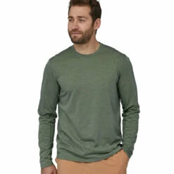 Patagonia Men's L/S Capilene Cool Trail Shirt - Hemlock Green 10 Patagonia Men's L/S Capilene Cool Trail Shirt - Hemlock Green -Brokedown Palace Shop Patagonia LSCapCoolTrailShirt HMKG 04
