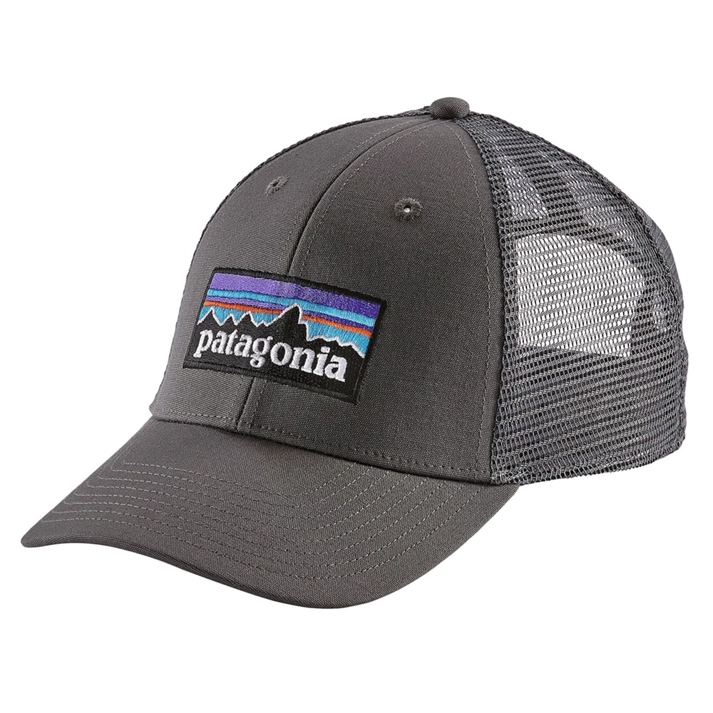 Patagonia P-6 Logo LoPro Trucker Hat - Forge Grey 3 Patagonia P-6 Logo LoPro Trucker Hat - Forge Grey