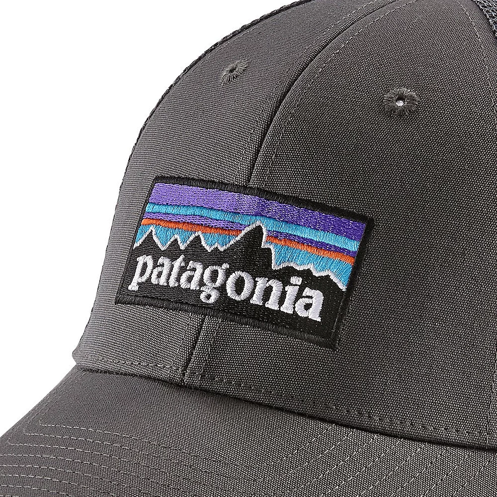 Patagonia P-6 Logo LoPro Trucker Hat - Forge Grey 4 Patagonia P-6 Logo LoPro Trucker Hat - Forge Grey - Image 2