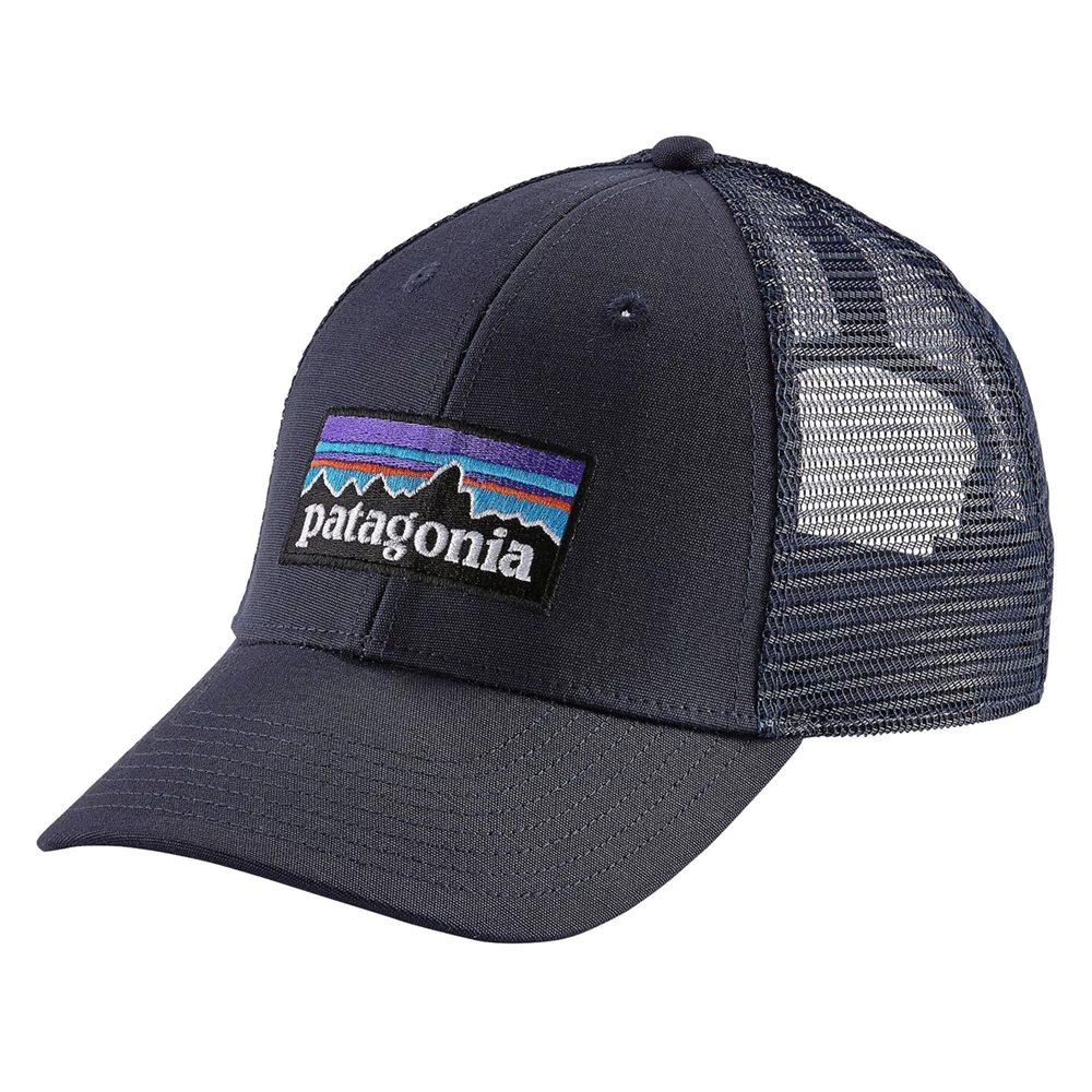 Patagonia P-6 Logo LoPro Trucker Hat - Navy Blue 3 Patagonia P-6 Logo LoPro Trucker Hat - Navy Blue