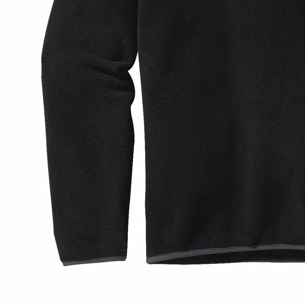 Patagonia Men's Synchilla Snap-T Fleece Pullover - Black W/Forge Grey 5 Patagonia Men's Synchilla Snap-T Fleece Pullover - Black W/Forge Grey - Image 3