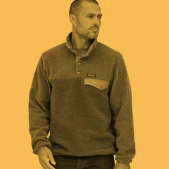 Patagonia Men's LW Synchilla Snap-T Fleece Pullover - Early Teal -Brokedown Palace Shop Patagonia MensSynchillaSnapTFleece ELYT 04