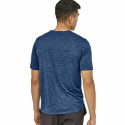 Patagonia Men's Capilene Cool Daily Shirt - Viking Blue - Navy Blue X-Dye 9 Patagonia Men's Capilene Cool Daily Shirt - Viking Blue - Navy Blue X-Dye -Brokedown Palace Shop Patagonia MsCapCoolDailyShirt BlueXDye 04