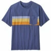 Patagonia Men's Cotton In Conversion MW Pocket Tee - The Point Stripe: Current Blue 2 Patagonia Men's Cotton In Conversion MW Pocket Tee - The Point Stripe: Current Blue -Brokedown Palace Shop Patagonia MsCottonInConversionTee TPSE 01