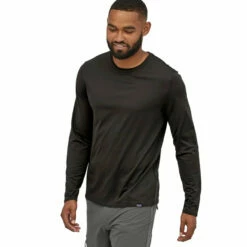 Patagonia Men's L/S Capilene Cool Daily Shirt - Black 8 Patagonia Men's L/S Capilene Cool Daily Shirt - Black -Brokedown Palace Shop Patagonia MsLSCapCoolDailyShirt Black 03