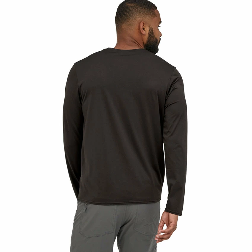 Patagonia Men's L/S Capilene Cool Daily Shirt - Black 6 Patagonia Men's L/S Capilene Cool Daily Shirt - Black - Image 4