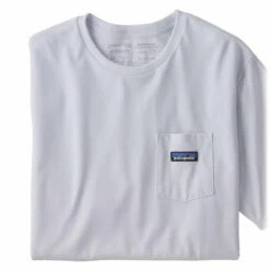 Patagonia Men's P-6 Label Pocket Responsibili-Tee - White