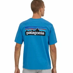 Patagonia Men's P-6 Logo Responsibili-Tee - Anacapa Blue 7 Patagonia Men's P-6 Logo Responsibili-Tee - Anacapa Blue -Brokedown Palace Shop Patagonia P6LogoResponsibiliTee AnacapaBlue 03