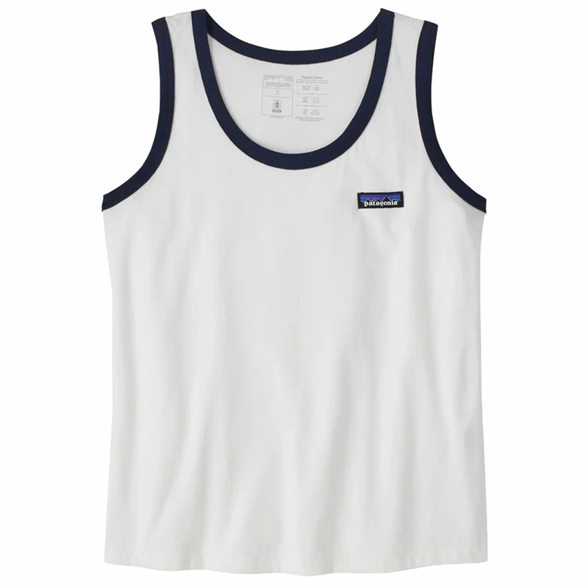 Patagonia Women's P-6 Label Organic Tank - White 3 Patagonia Women's P-6 Label Organic Tank - White
