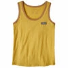 Patagonia Women's P-6 Label Organic Tank - Surfboard Yellow -Brokedown Palace Shop Patagonia P6Tank Yellow 01
