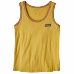 Patagonia Women's P-6 Label Organic Tank - Surfboard Yellow