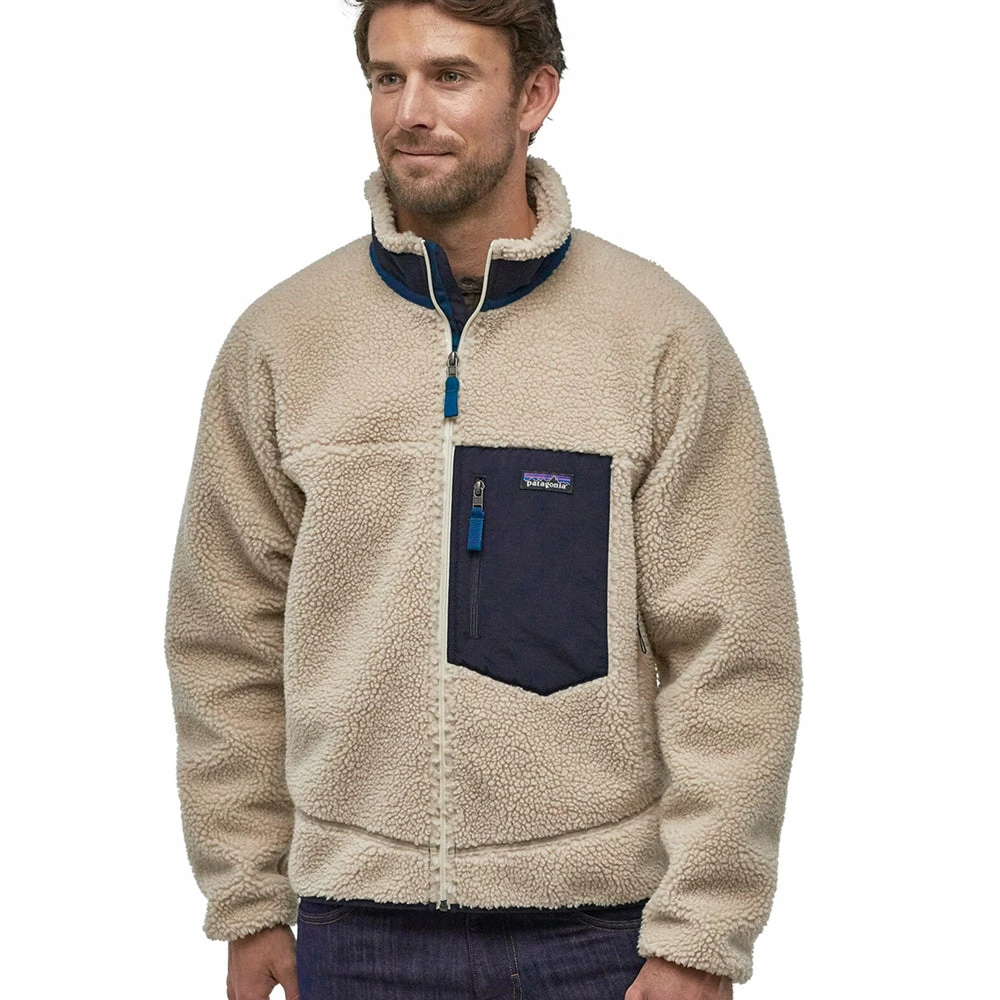 Patagonia Men's Classic Retro-X Jacket - Natural 7 Patagonia Men's Classic Retro-X Jacket - Natural - Image 5