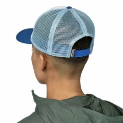 Patagonia P-6 Logo LoPro Trucker Hat - Steam Blue 9 Patagonia P-6 Logo LoPro Trucker Hat - Steam Blue -Brokedown Palace Shop Patagonia SS23 LoProTrucker SteamBlue 04