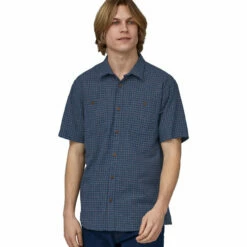 Patagonia Men's Back Step Shirt - Rainfall Plaid: Stone Blue 10 Patagonia Men's Back Step Shirt - Rainfall Plaid: Stone Blue -Brokedown Palace Shop Patagonia SS23 MsBackStepShirt RFBE 04
