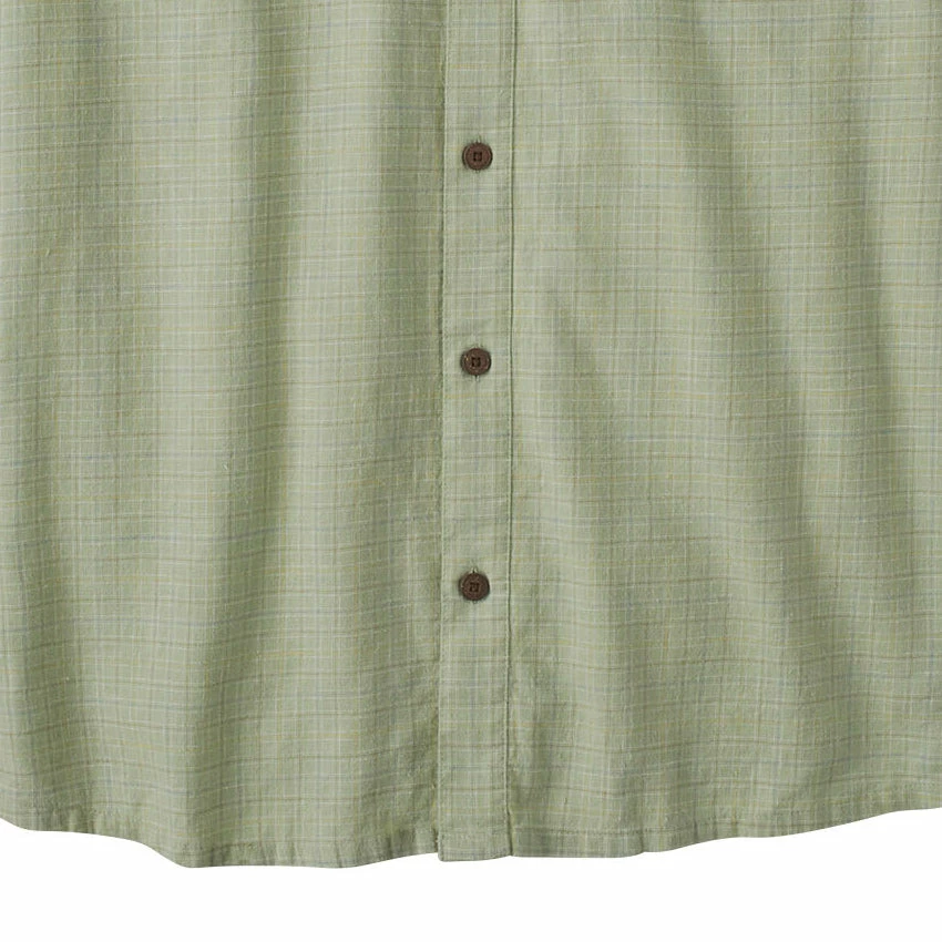 Patagonia Men's Back Step Shirt - Rainfall Plaid: Salvia Green 5 Patagonia Men's Back Step Shirt - Rainfall Plaid: Salvia Green - Image 3