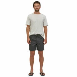 Patagonia Men's Lightweight All Wear Hemp Volley Shorts - Forge Grey 9 Patagonia Men's Lightweight All Wear Hemp Volley Shorts - Forge Grey -Brokedown Palace Shop Patagonia SS23 MsHempVolleyShorts FGE 03
