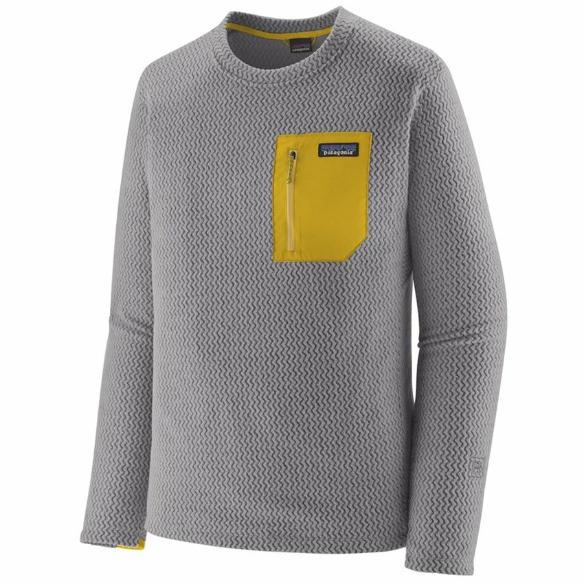 Patagonia Men's R1 Air Crew - Salt Grey 3 Patagonia Men's R1 Air Crew - Salt Grey