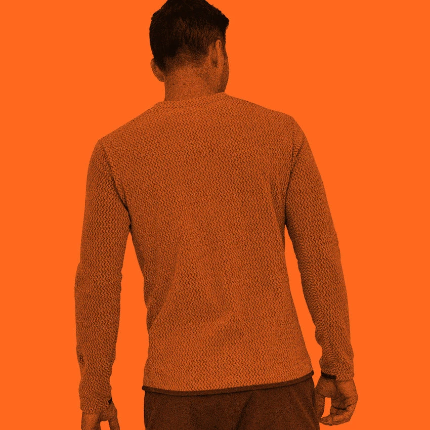 Patagonia Men's R1 Air Crew - Salt Grey 7 Patagonia Men's R1 Air Crew - Salt Grey - Image 5