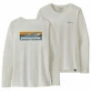 Patagonia Women's LS Capilene Cool Daily Graphic Shirt - Waters - Boardshort Logo Light Plume Grey: White 2 Patagonia Women's LS Capilene Cool Daily Graphic Shirt - Waters - Boardshort Logo Light Plume Grey: White -Brokedown Palace Shop Patagonia SS23 WSLSCapCoolGraphicWater BLWI 01