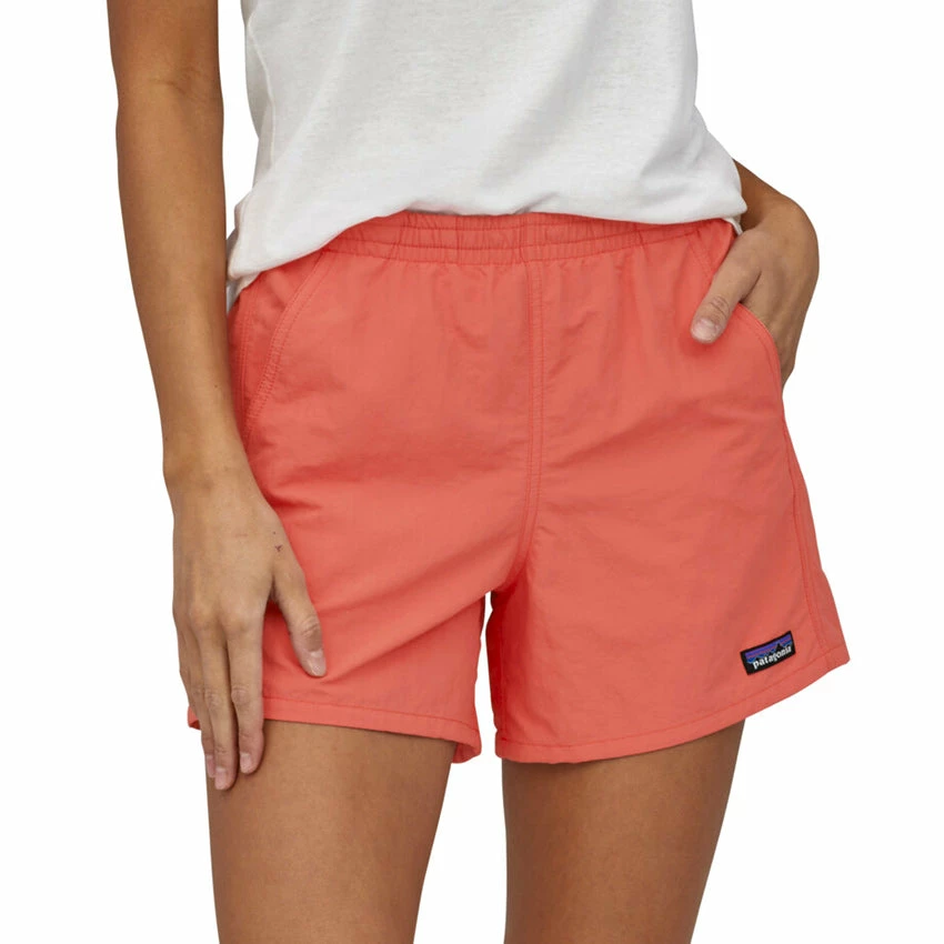 Patagonia Women's Baggies Shorts - 5" - Coral 4 Patagonia Women's Baggies Shorts - 5" - Coral - Image 2