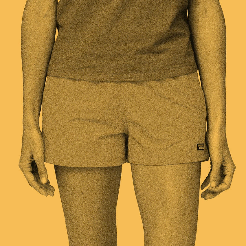 Patagonia Women's Barely Baggies Shorts - 2.5" - Surfboard Yellow 4 Patagonia Women's Barely Baggies Shorts - 2.5" - Surfboard Yellow - Image 2