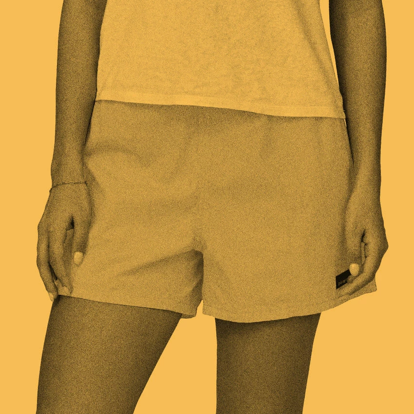 Patagonia Women's Funhoggers Shorts - Light Plume Grey 4 Patagonia Women's Funhoggers Shorts - Light Plume Grey - Image 2