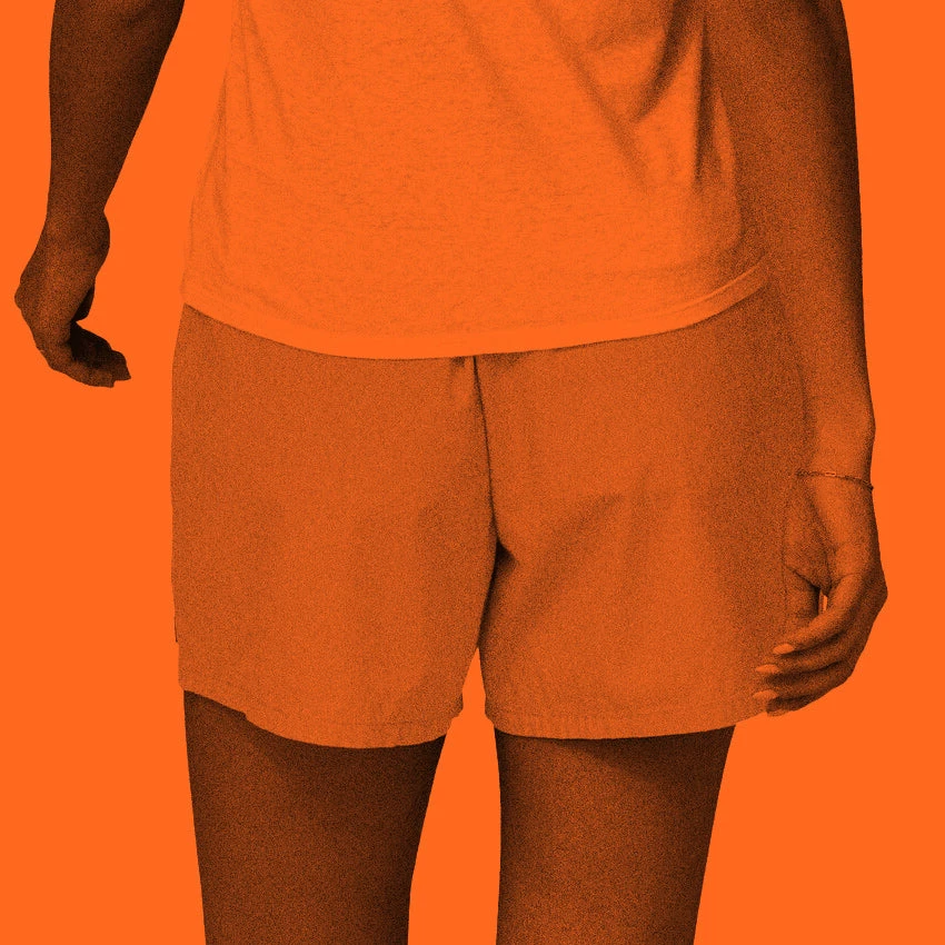 Patagonia Women's Funhoggers Shorts - Light Plume Grey 5 Patagonia Women's Funhoggers Shorts - Light Plume Grey - Image 3