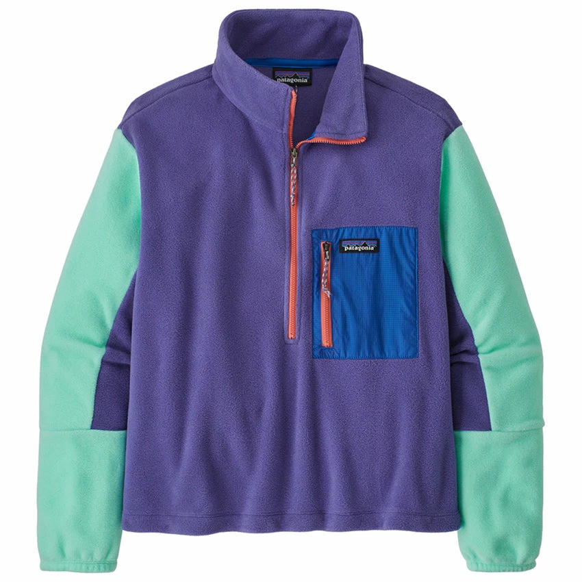 Patagonia Women's Microdini 1/2 Zip Pullover - Perennial Purple 3 Patagonia Women's Microdini 1/2 Zip Pullover - Perennial Purple