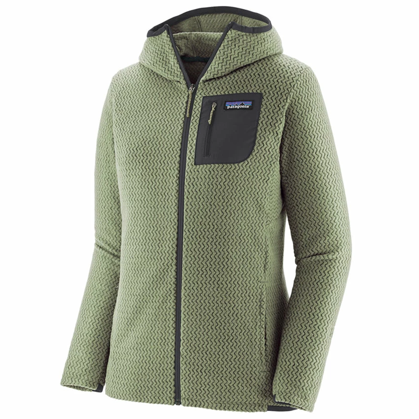 Patagonia Women's R1 Air Full-Zip Hoody - Salvia Green 3 Patagonia Women's R1 Air Full-Zip Hoody - Salvia Green