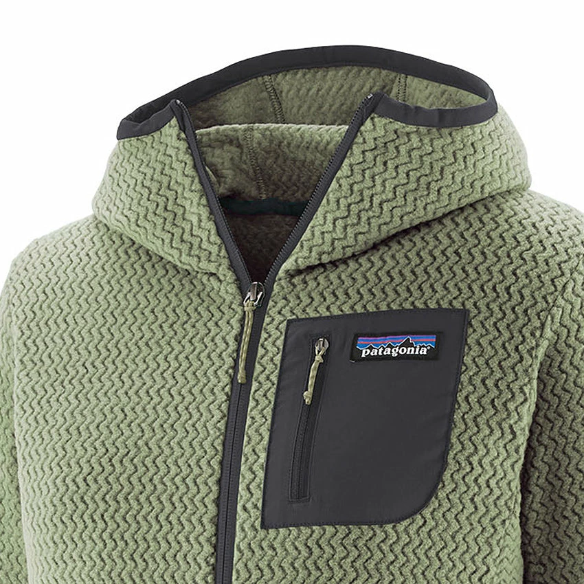 Patagonia Women's R1 Air Full-Zip Hoody - Salvia Green 4 Patagonia Women's R1 Air Full-Zip Hoody - Salvia Green - Image 2