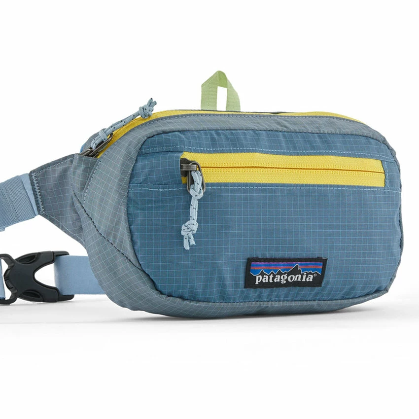 Patagonia Ultralight Black Hole Mini Hip Pack - Steam Blue 4 Patagonia Ultralight Black Hole Mini Hip Pack - Steam Blue - Image 2