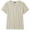 Patagonia Women's Regenerative Organic Certified Cotton Tee - Dyno White 2 Patagonia Women's Regenerative Organic Certified Cotton Tee - Dyno White -Brokedown Palace Shop Patagonia WROCTee DynoWhite 01