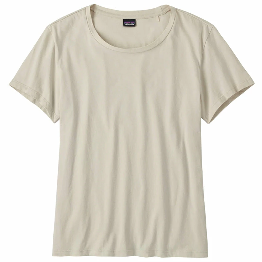Patagonia Women's Regenerative Organic Certified Cotton Tee - Dyno White 3 Patagonia Women's Regenerative Organic Certified Cotton Tee - Dyno White