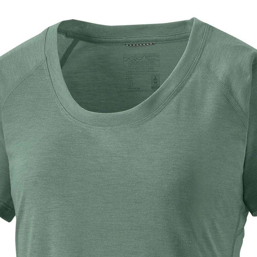 Patagonia Women's Capilene Cool Trail Shirt - Hemlock Green 4 Patagonia Women's Capilene Cool Trail Shirt - Hemlock Green - Image 2