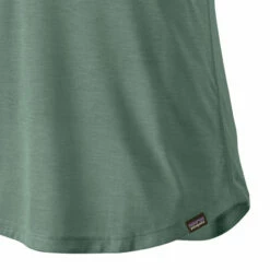 Patagonia Women's Capilene Cool Trail Shirt - Hemlock Green 9 Patagonia Women's Capilene Cool Trail Shirt - Hemlock Green -Brokedown Palace Shop Patagonia WSSCapCoolTrailShirt HMKG 03