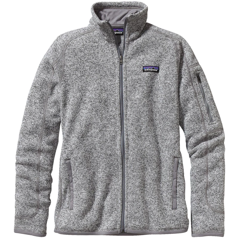 Patagonia Women's Better Sweater Fleece Jacket - Birch White 3 Patagonia Women's Better Sweater Fleece Jacket - Birch White