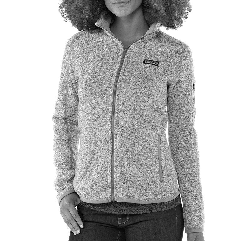 Patagonia Women's Better Sweater Fleece Jacket - Birch White 6 Patagonia Women's Better Sweater Fleece Jacket - Birch White - Image 4