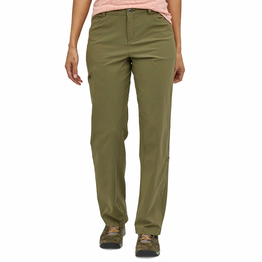 Patagonia Women's Quandary Pants - Regular - Fatigue Green 4 Patagonia Women's Quandary Pants - Regular - Fatigue Green - Image 2