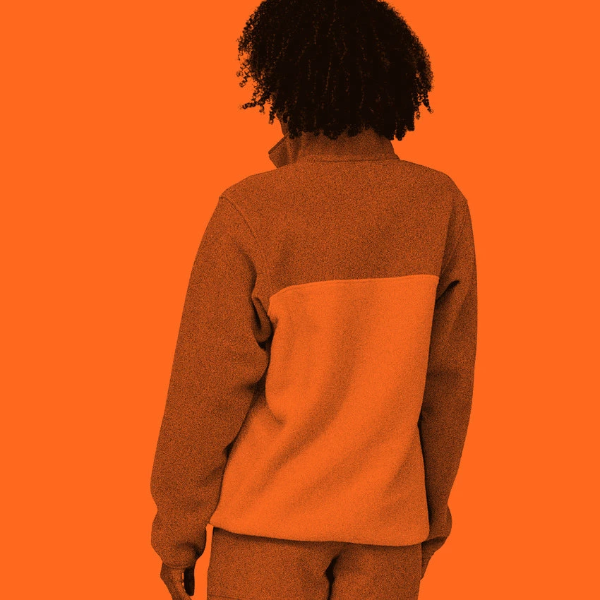 Patagonia Women's LW Synchilla Snap-T Fleece Pullover - Oatmeal Heather W/Shine Yellow 7 Patagonia Women's LW Synchilla Snap-T Fleece Pullover - Oatmeal Heather W/Shine Yellow - Image 5