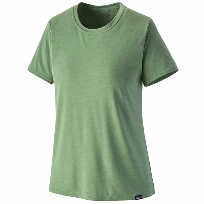 Patagonia Women's Capilene Cool Daily Shirt - Light Sedge Green X-Dye 3 Patagonia Women's Capilene Cool Daily Shirt - Light Sedge Green X-Dye