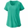 Patagonia Women's Capilene Cool Trail Shirt - Fresh Teal 1 Patagonia Women's Capilene Cool Trail Shirt - Fresh Teal -Brokedown Palace Shop Patagonia WsCapCoolTrailShirt FreshTeal 01