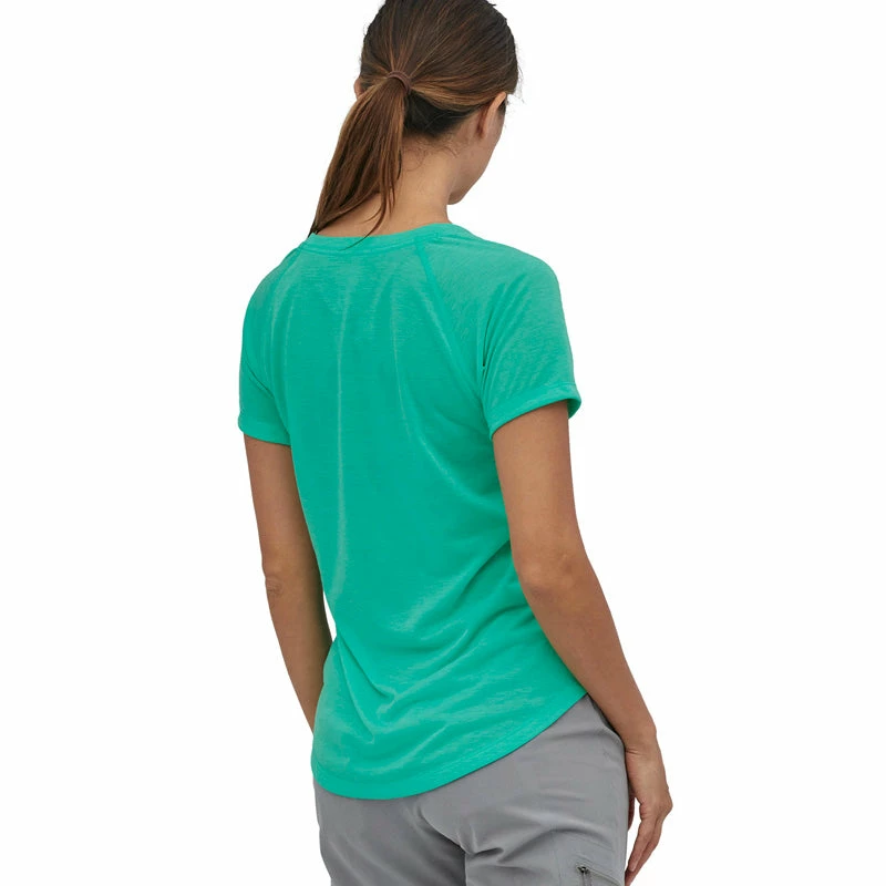 Patagonia Women's Capilene Cool Trail Shirt - Fresh Teal 5 Patagonia Women's Capilene Cool Trail Shirt - Fresh Teal - Image 3