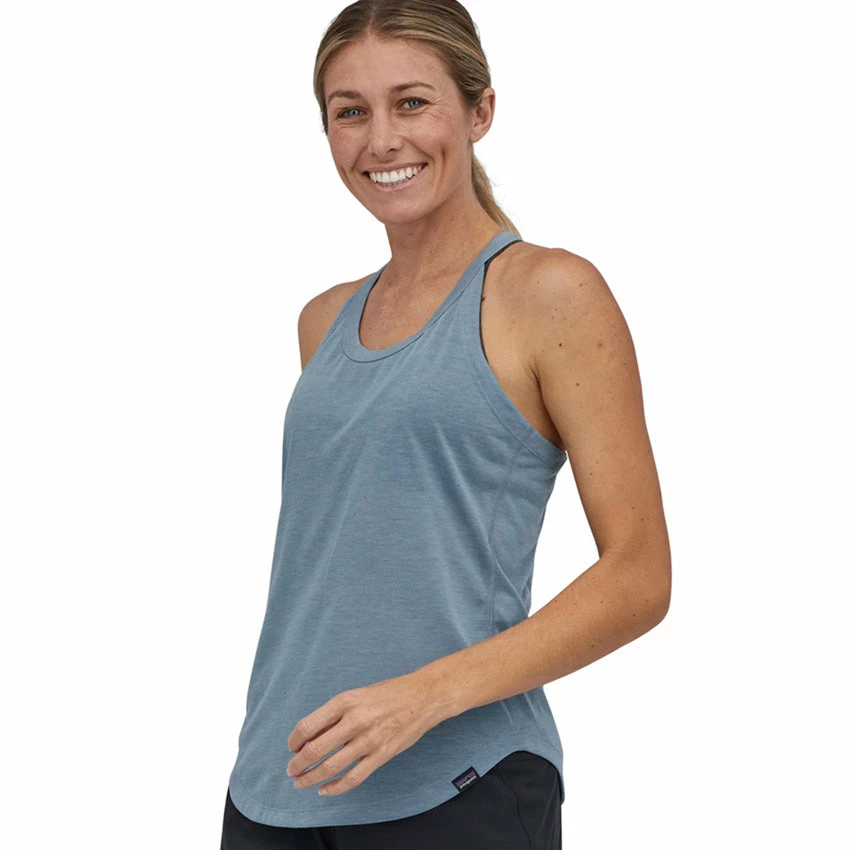 Patagonia Women's Capilene Cool Trail Tank - Light Plume Grey 5 Patagonia Women's Capilene Cool Trail Tank - Light Plume Grey - Image 3