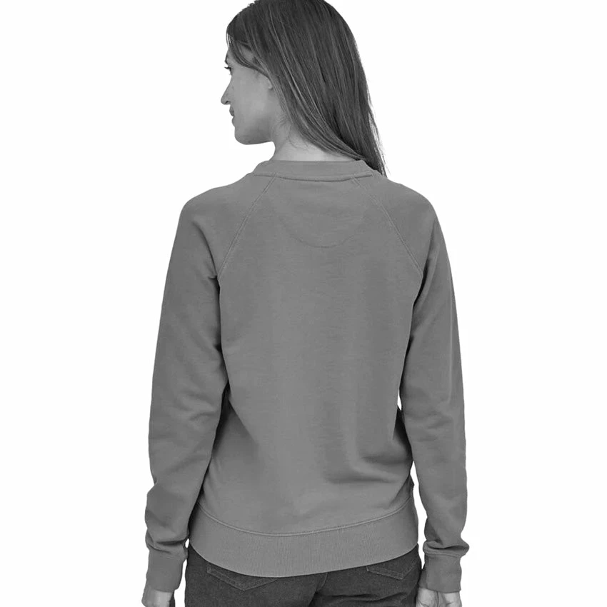 Patagonia Women's P-6 Logo Label Organic Crew Sweatshirt - New Navy 5 Patagonia Women's P-6 Logo Label Organic Crew Sweatshirt - New Navy - Image 3