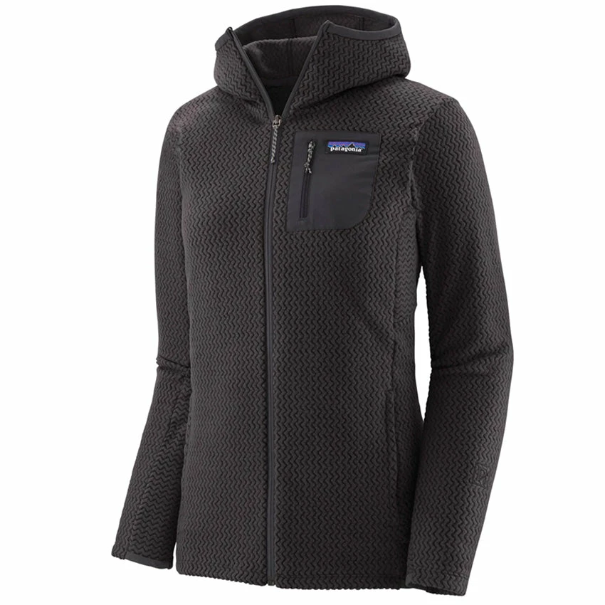 Patagonia Women's R1 Air Full-Zip Hoody - Black 3 Patagonia Women's R1 Air Full-Zip Hoody - Black