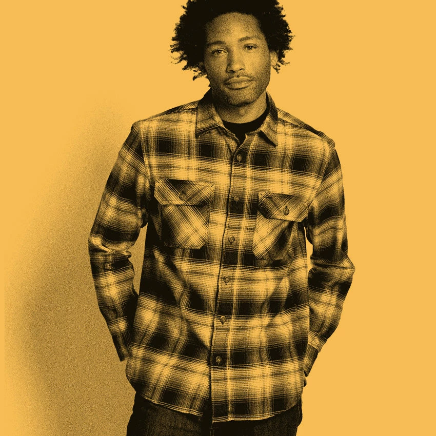 Pendleton Burnside Flannel Shirt - Red/Brown/Tan Plaid 6 Pendleton Burnside Flannel Shirt - Red/Brown/Tan Plaid - Image 4