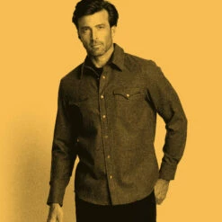 Pendleton Canyon Shirt - Red Mix 10 Pendleton Canyon Shirt - Red Mix -Brokedown Palace Shop Pendleton AW22 CanyonShirt RedMix 04