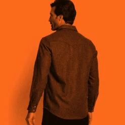 Pendleton Canyon Shirt - Red Mix 11 Pendleton Canyon Shirt - Red Mix -Brokedown Palace Shop Pendleton AW22 CanyonShirt RedMix 05